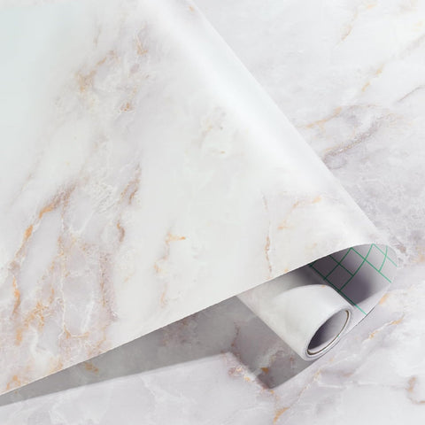 Haton Matte Removable Self Adhesive Waterproof Granite Wall Paper