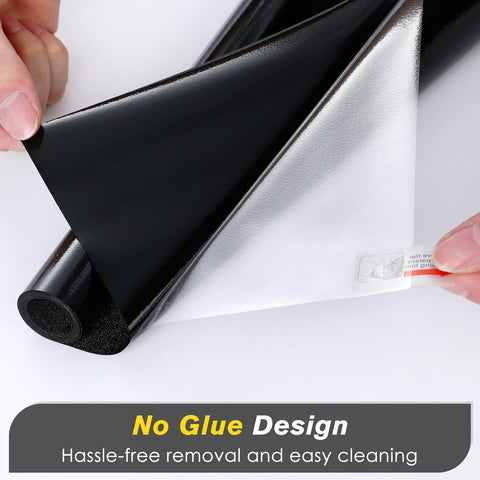 Haton Frosted BlackOut Sun Light BlockingWindow Film