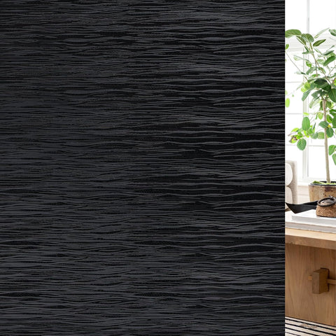 Haton Wave Pattern Blackout Window Film