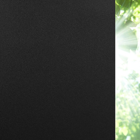 Haton Frosted BlackOut Sun Light BlockingWindow Film